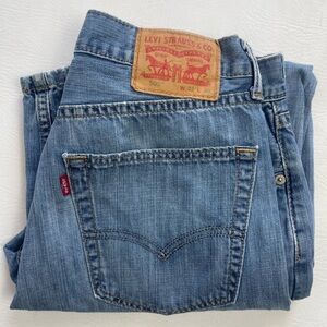 Levi's Men's Straight Blue Jeans